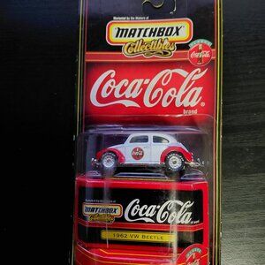 1998 Coca Cola Matchbox Collectables Diecast 1962 VW Beetle